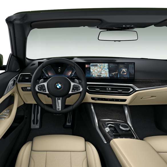 BMW 4系列敞篷跑車 車室空間 G23 BMW 4系列敞篷跑車之車室空間