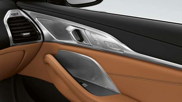 G16 BMW 8系列Gran Coupé LCI嶄新風貌,Bowers & Wilkins鑽石級高傳真音響系統 G16 BMW 8系列Gran Coupé LCI嶄新風貌,Bowers & Wilkins鑽石級高傳真音響系統,內裝揚聲器特寫