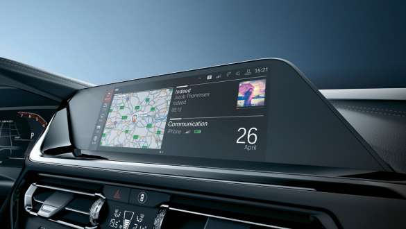 BMW iDrive 7.0操作介面 G29 BMW Z4 M40i敞篷跑車,BMW iDrive 7.0操作介面