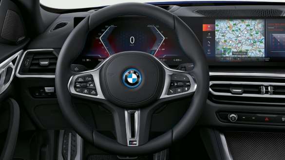 G26 BMW i4 M50的M款多功能真皮方向盤 G26 BMW i4 M50的M款多功能真皮方向盤