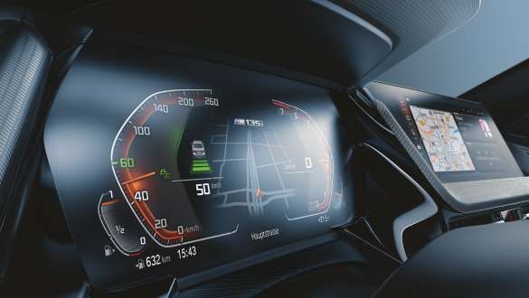 F40 BMW M135i xDrive,BMW全數位虛擬座艙 F40 BMW M135i xDrive的BMW全數位虛擬座艙