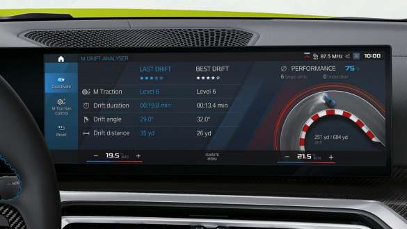 G82 BMW M4 Coupé,M專業賽道駕駛及甩尾分析套件 G82 BMW M4 Coupé,M專業賽道駕駛及甩尾分析套件