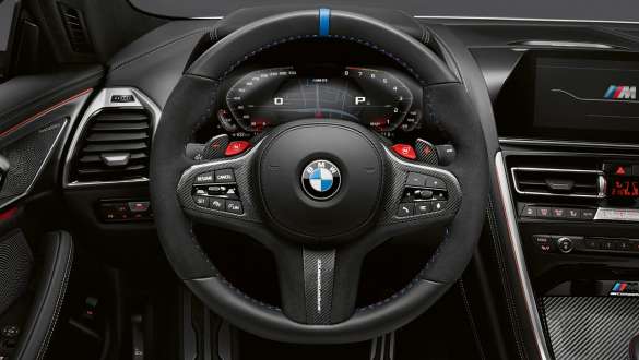 F93 BMW M8 Gran Coupé LCI嶄新風貌,M Performance Pro方向盤,M Performance配件 F93 BMW M8 Gran Coupé LCI嶄新風貌,M Performance Pro方向盤,M Performance配件