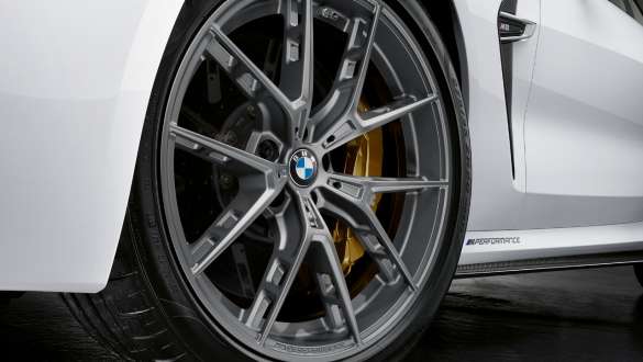 F93 BMW M8 Gran Coupé LCI嶄新風貌,20吋M Performance Y輻式863 M型霧面鍛造輪圈,M Performance配件 F93 BMW M8 Gran Coupé LCI嶄新風貌,M Performance配件,20吋M Performance Y輻式863 M型霧面鍛造輪圈