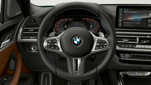 G01 BMW X3 M40i LCI嶄新風貌,可變式運動轉向系統 G01 BMW X3 M40i LCI嶄新風貌,可變式運動轉向系統,M多功能真皮方向盤