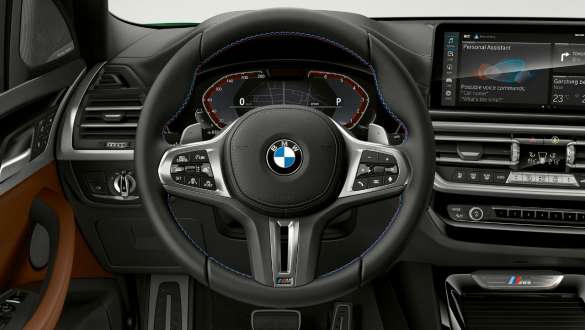 G01 BMW X3 M40i LCI嶄新風貌,M多功能真皮方向盤 G01 BMW X3 M40i LCI嶄新風貌,M多功能真皮方向盤