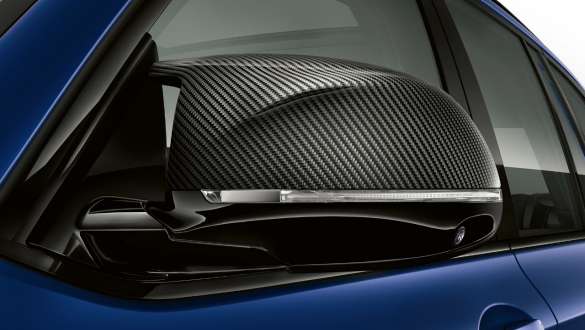 F97 BMW X3 M Competition LCI嶄新風貌,M碳纖維後視鏡蓋 F97 BMW X3 M Competition LCI嶄新風貌,Frozen Marina Bay Blue銀粉漆,21吋M碳纖維後視鏡蓋