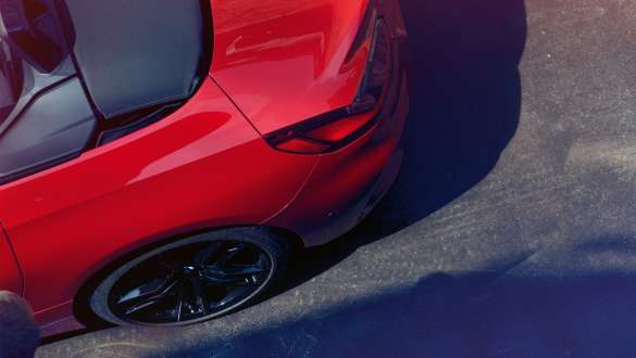 G29 BMW Z4敞篷跑車,M運動化差速器 G29 BMW Z4敞篷跑車,車尾,鳥瞰視角
