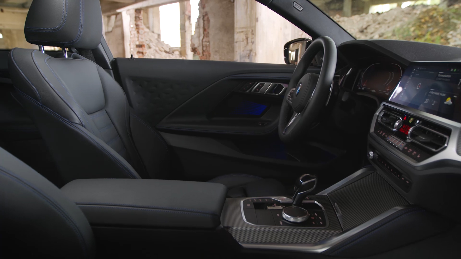 G42 BMW 2系列雙門跑車內裝設計影片