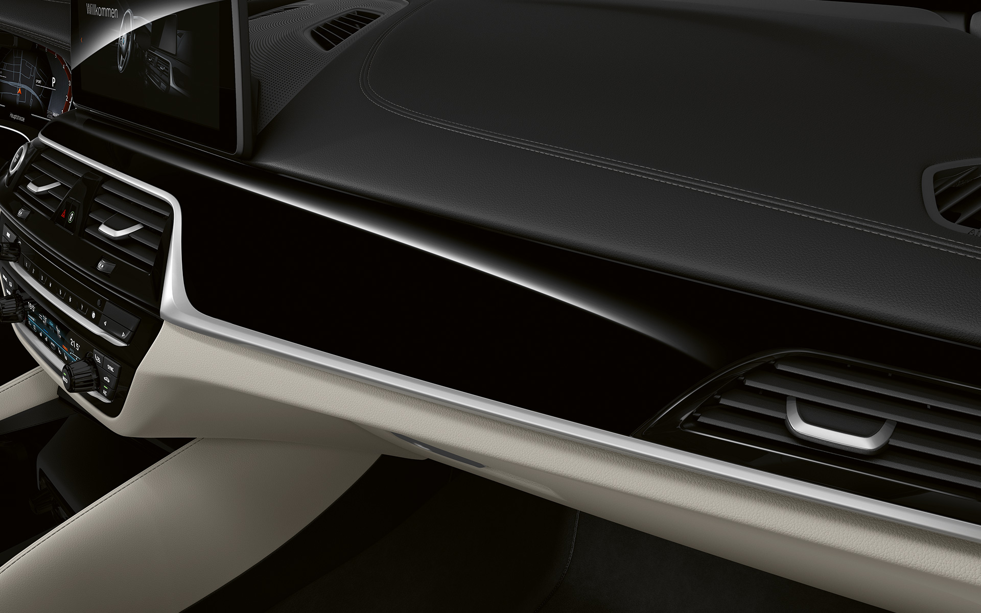 G32 BMW 6系列Gran Turismo,BMW individual黑色鋼琴烤漆飾板 G32 BMW 6系列Gran Turismo,BMW individual黑色鋼琴烤漆飾板,內裝,駕駛艙