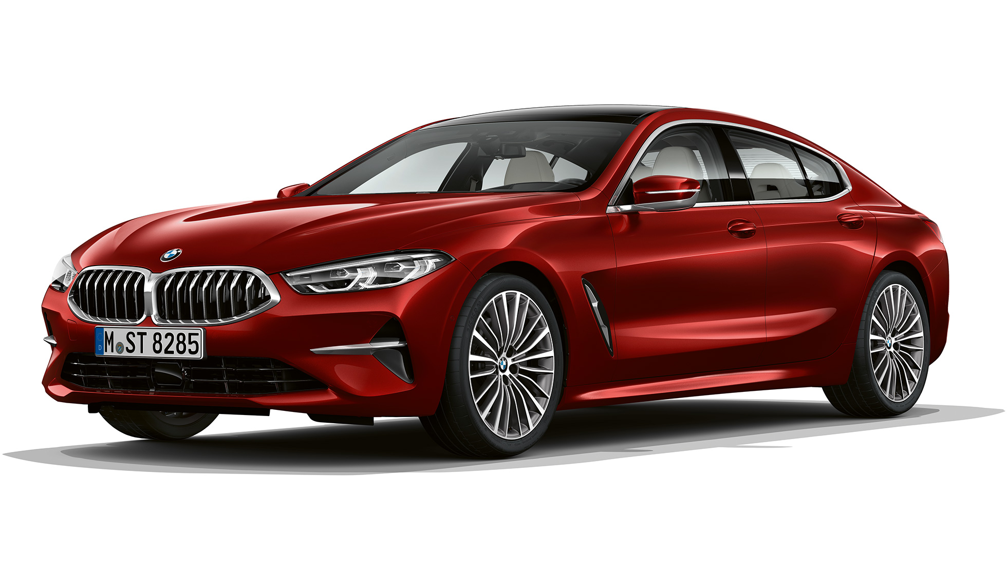 基本車型四分之三車頭照 BMW 8系列Gran Coupé,基本車型四分之三車頭照