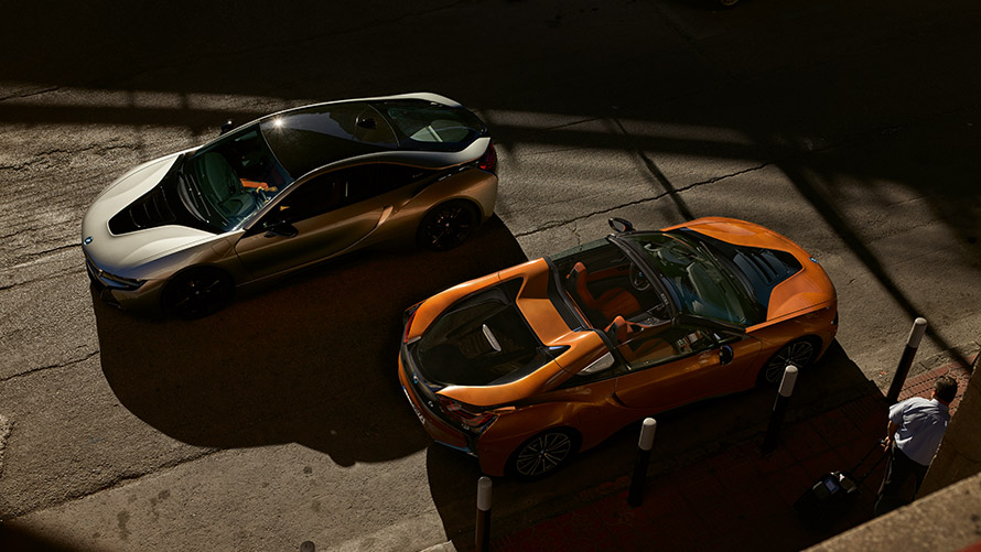 第一代BMW i8 I12 I15,四分之三車側視角 BMW i系列 第一代BMW i8 I12 I15,四分之三車側視角