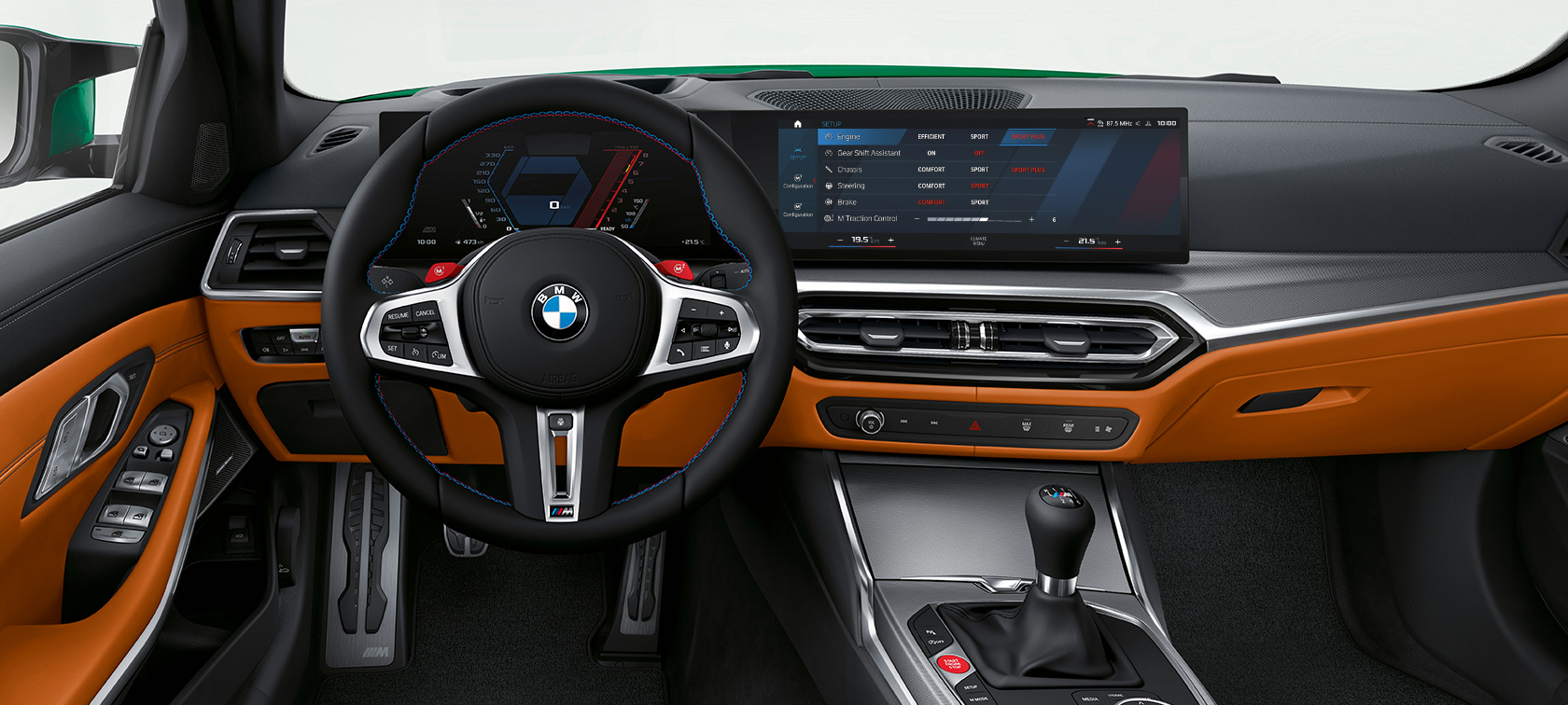 BMW M3 CS G80,駕駛艙 BMW M3 CS G80,駕駛艙,內裝