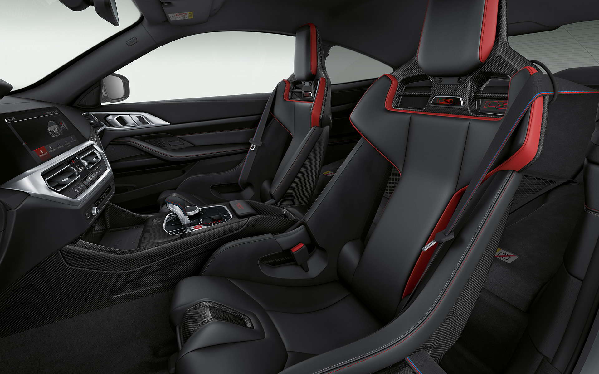 G82 BMW M4 CSL,M碳纖維全桶型座椅 G82 BMW M4 CSL,內裝,M碳纖維全桶型座椅。