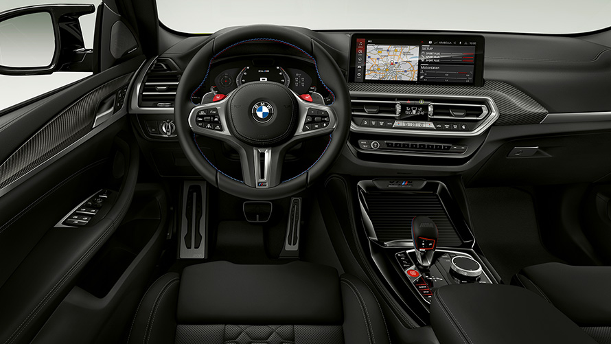 F98 BMW X4 M Competition LCI嶄新風貌，駕駛艙，內裝
