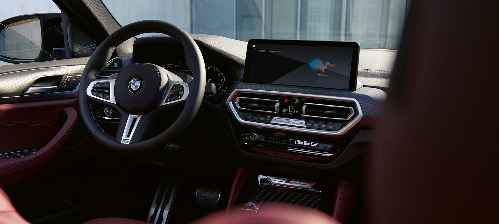 G02 BMW X4,內裝,Tacora Red色真皮 G02 BMW X4,內裝,Tacora Red色真皮