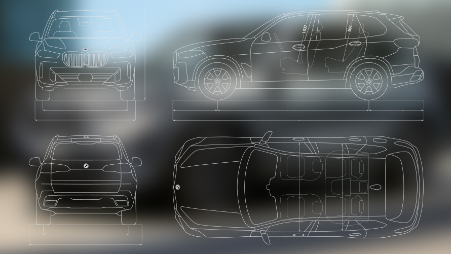 BMW X5 G05 LCI,技術數據 BMW X5 G05 LCI,技術數據