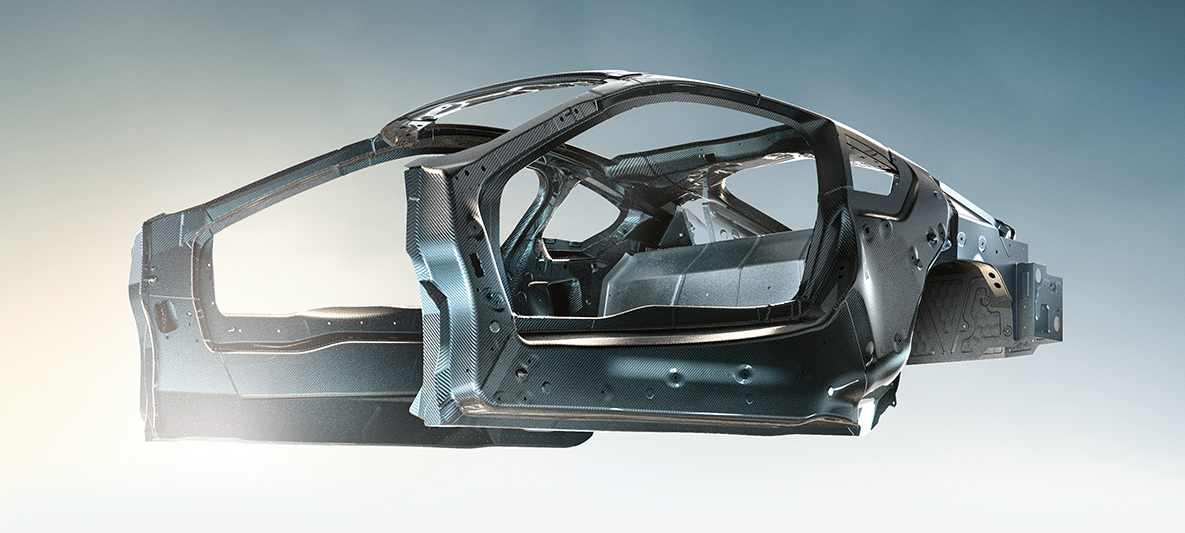 BMW輕量化結構車體,特寫 BMW EfficientDynamics高效動力科技,BMW輕量化結構,特寫