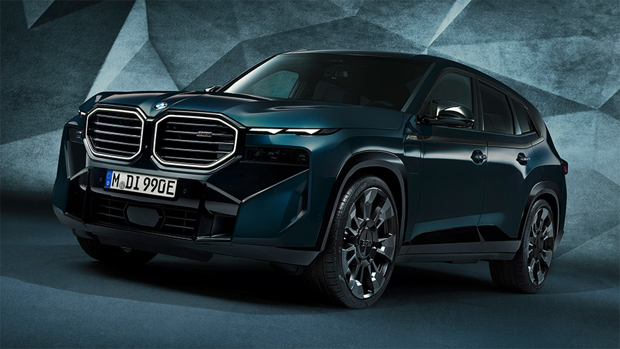 BMW XM G09，BMW Individual銀粉漆Petrol Mica metallic