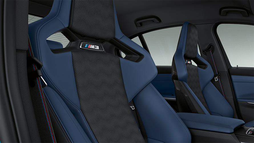 BMW Individual Fjord Blue/Black色Merino全真皮