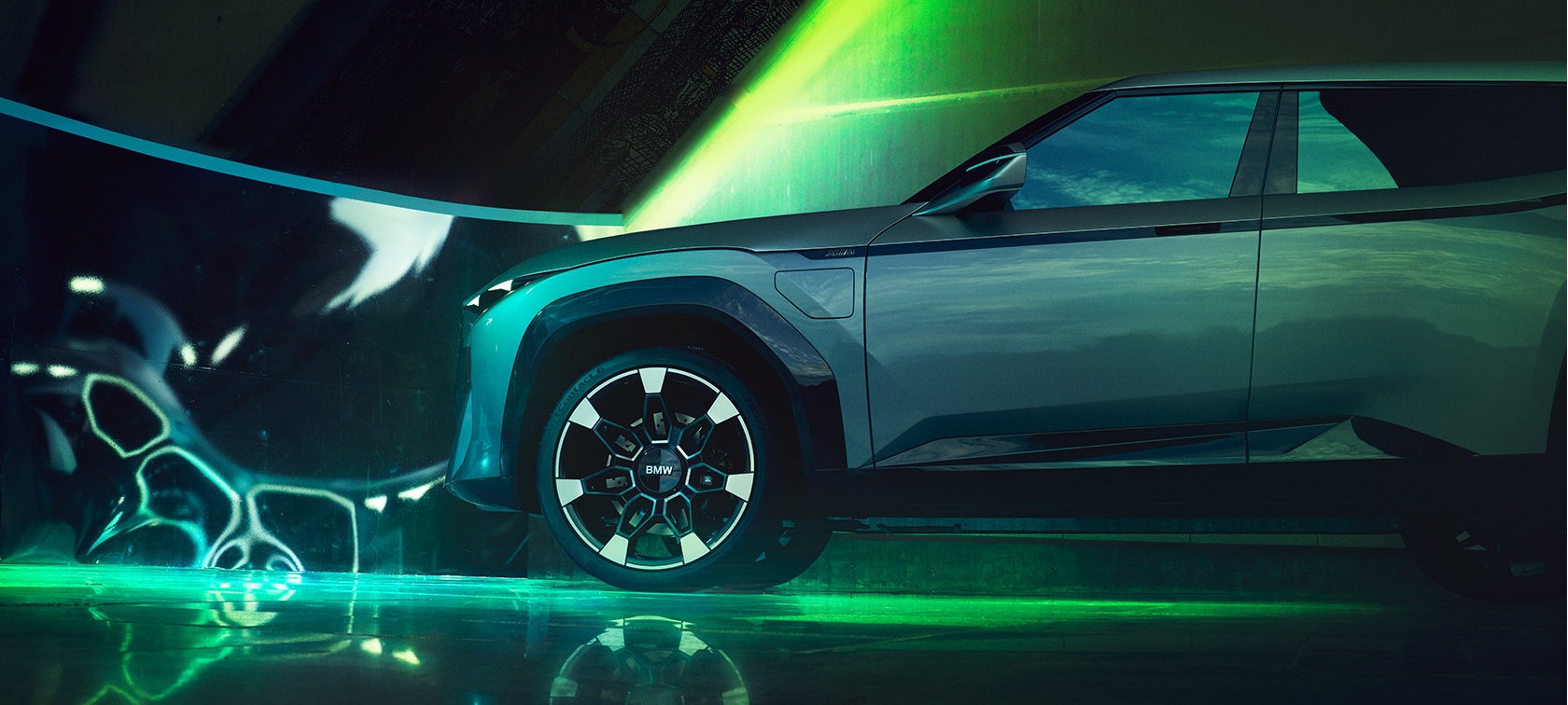 G09 BMW Concept XM,靜止,車側視角 G09 BMW Concept XM,靜止,車側視角