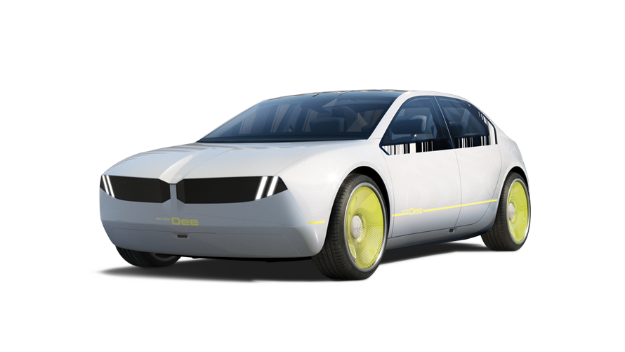 BMW i Vision Dee Vision，車輛外觀，四分之三車頭