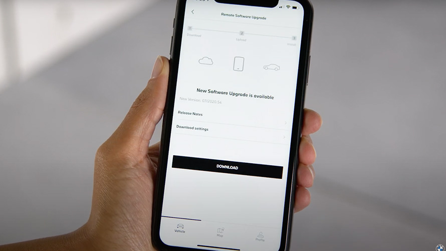 HOW-TO影片，使用My BMW App下載及安裝遠端軟體升級
