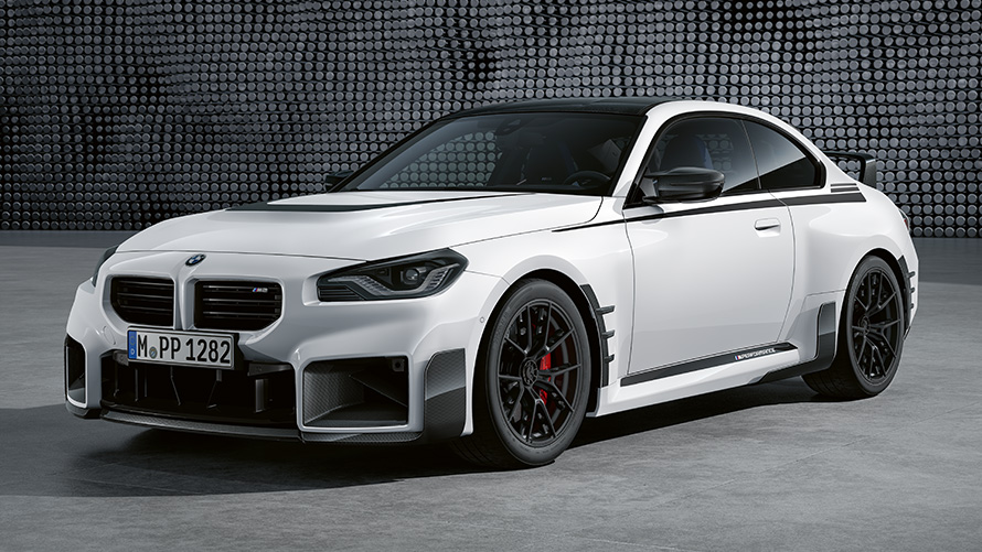 BMW M Performance Parts BMW M Performance Parts three-quarter front view