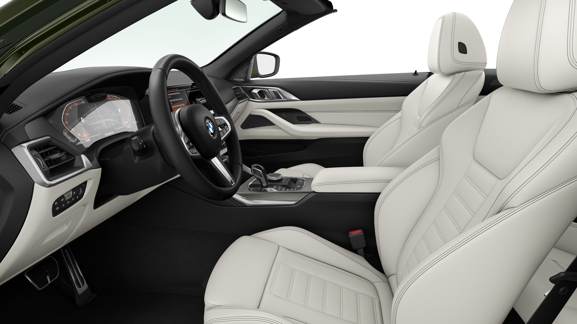 BMW 4系列敞篷跑車M Sport車型的專屬皮革跑車座椅 G23 BMW 4系列敞篷跑車M Sport車型的專屬皮革跑車座椅 G23