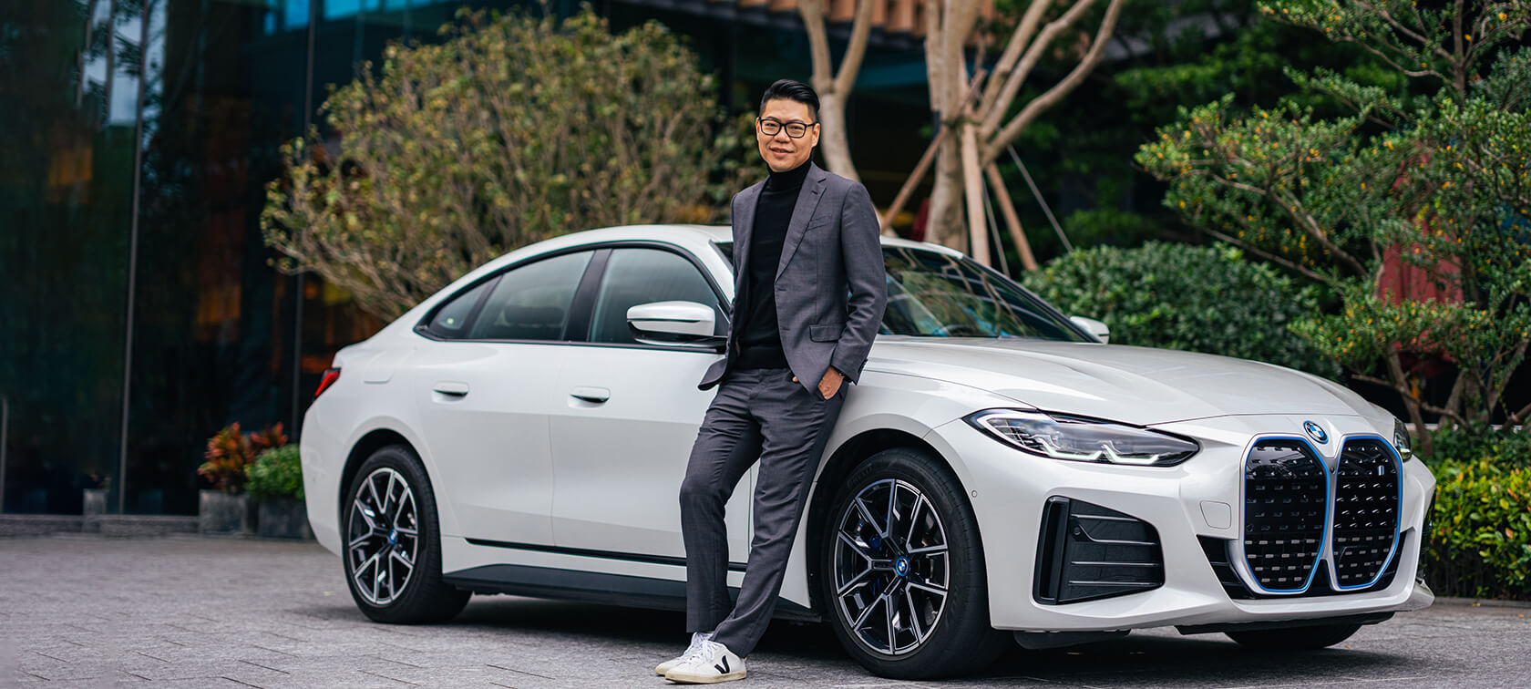 BMW i4 x 鄭涵睿