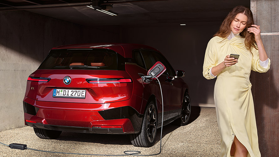 My BMW App釋放充電線