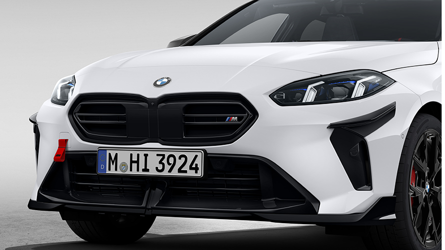 全新BMW 1 Series 的BMW M Performance Parts，M Performance 前保下定風翼