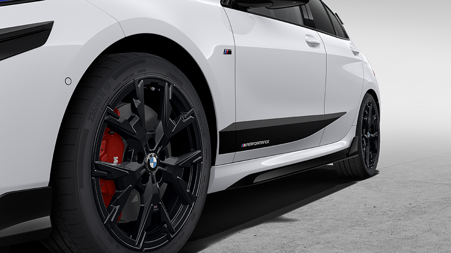 全新BMW 1 Series 的BMW M Performance Parts，M Performance 車身貼紙 