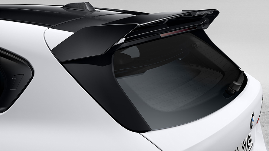 全新BMW 1 Series 的BMW M Performance Parts，M Performance 後尾翼