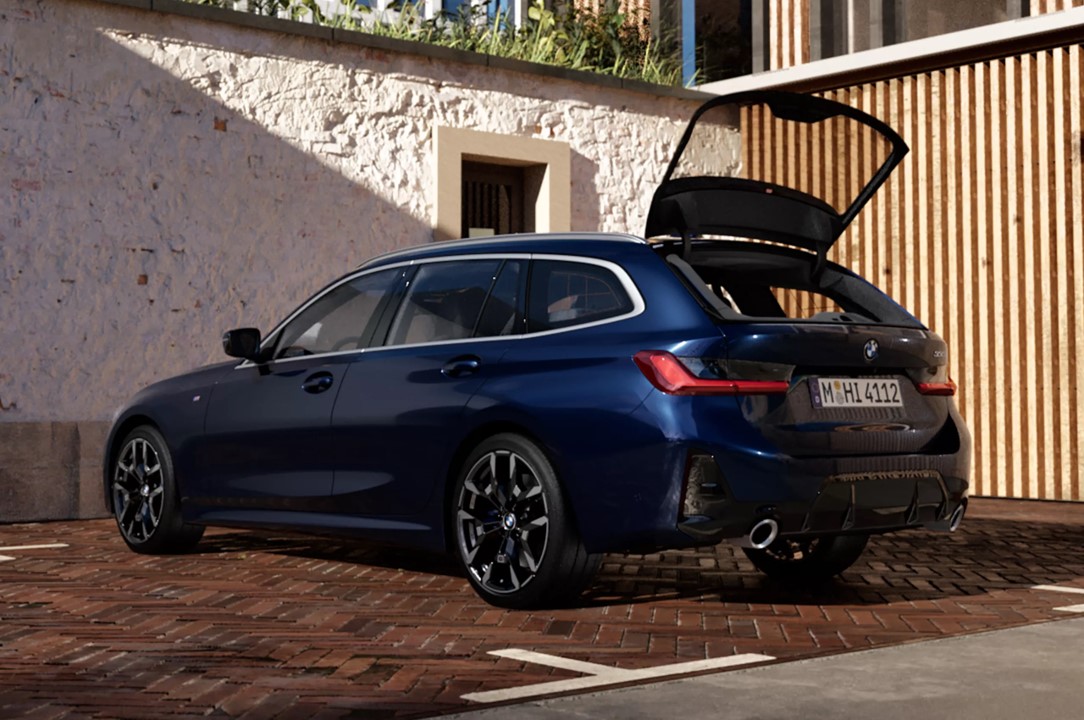 全新BMW 3系列Touring，尾門設計