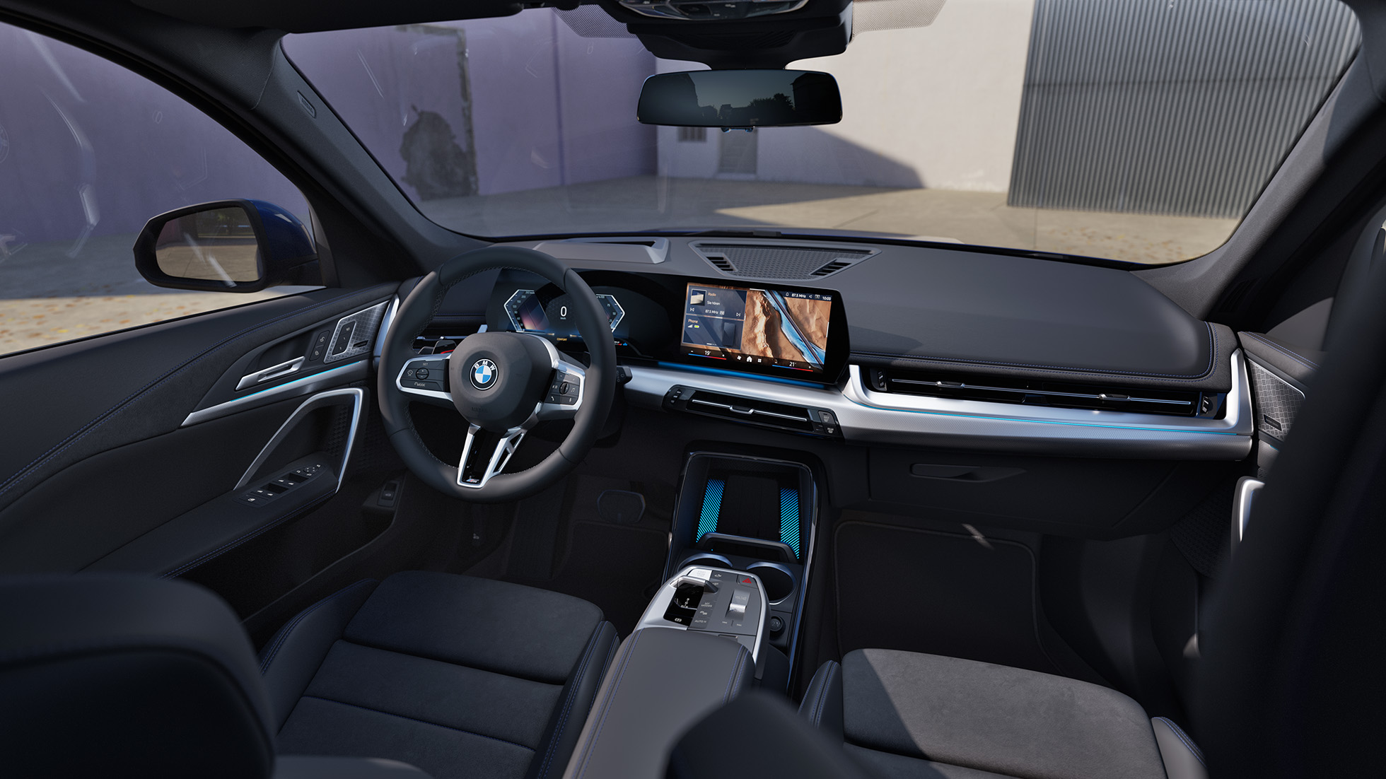 M Sport套件搭配M多功能真皮方向盤提供極致握感