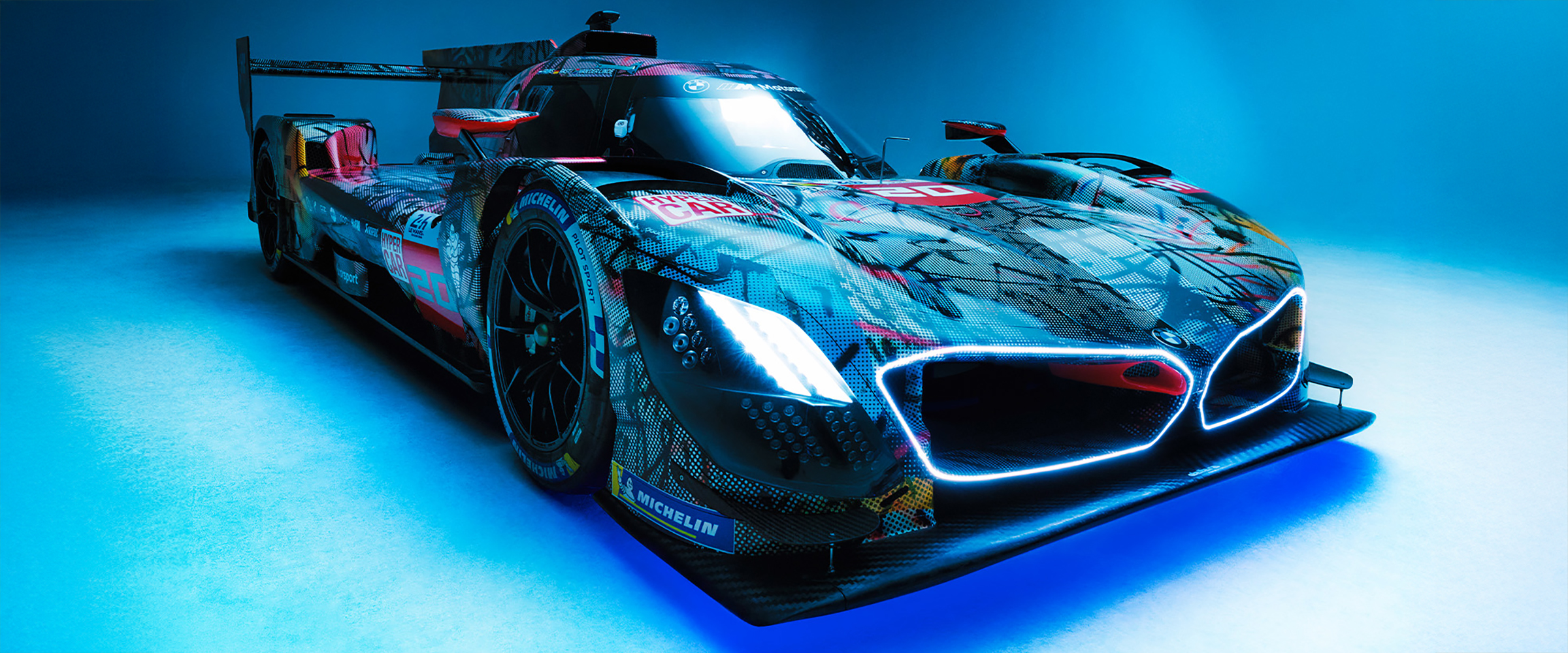 Julie Mehretu / BMW M Hybrid V8 / 2024