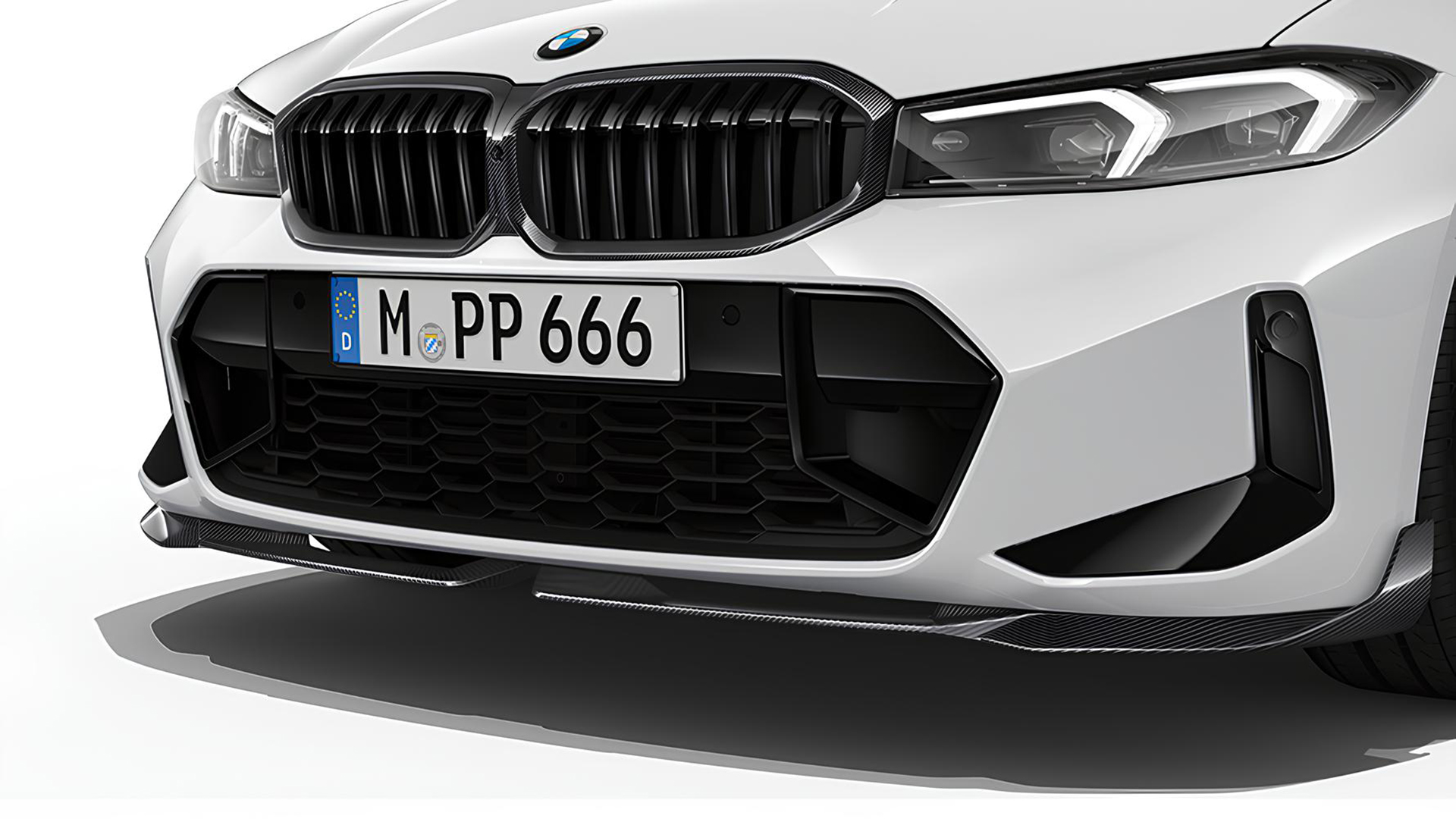 M Performance碳纖維前定風翼