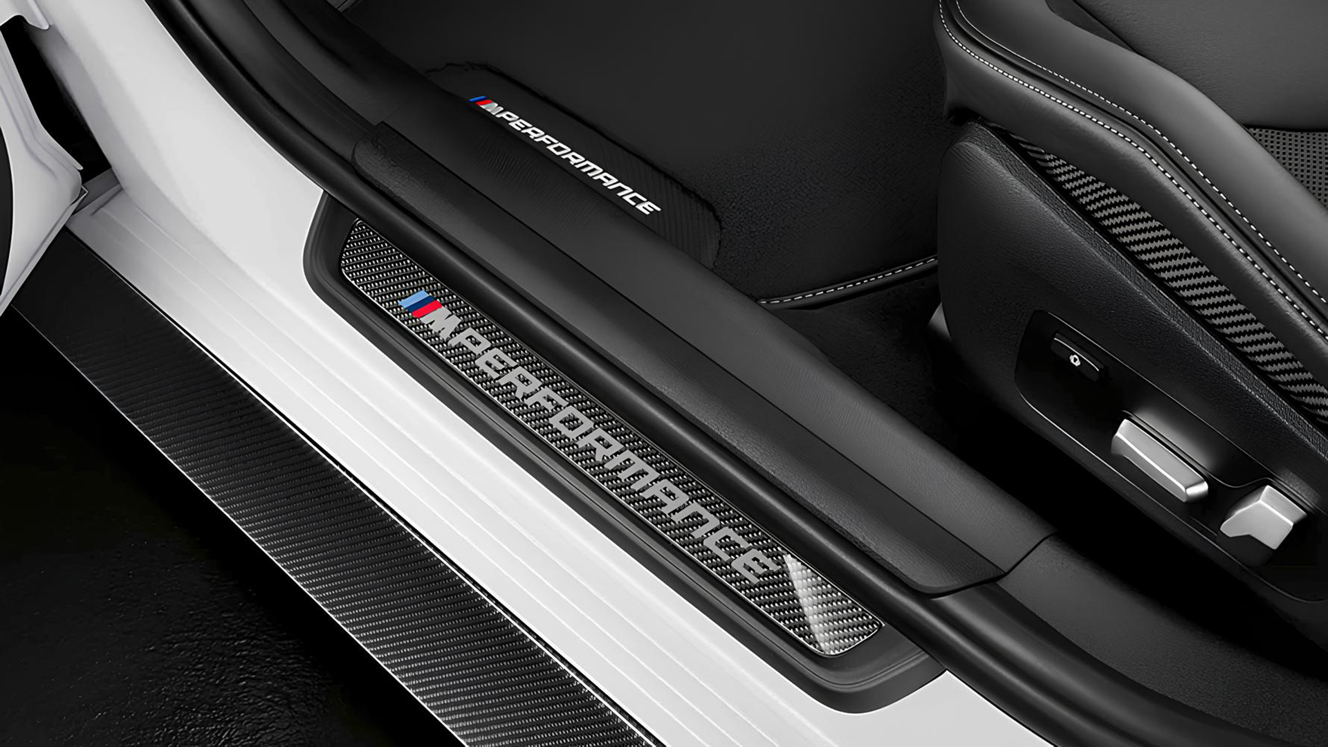 M Performance碳纖維迎賓門檻飾板