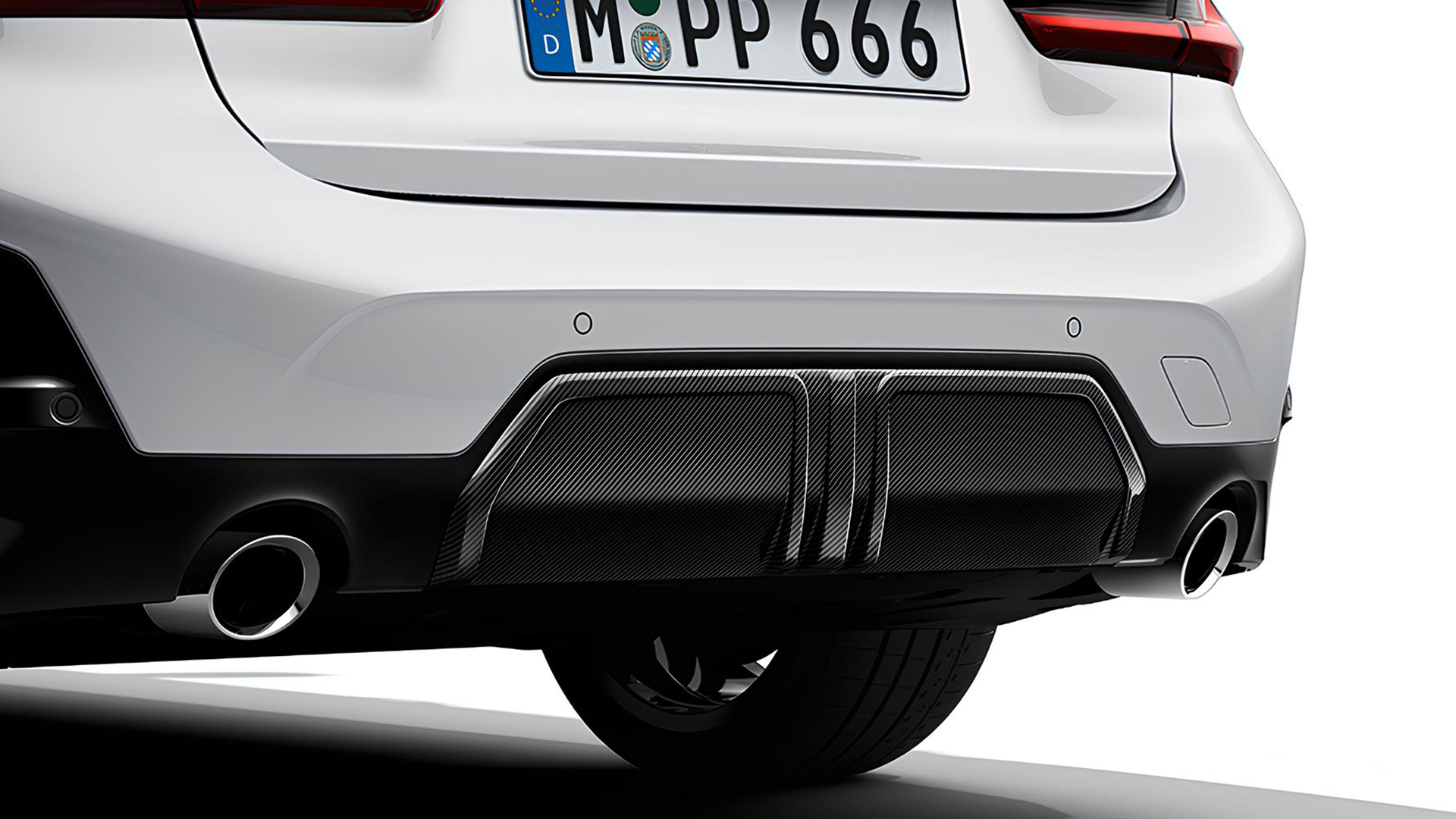 M Performance後下擴散器