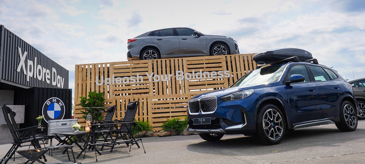 BMW XPLORE DAY不僅展出X家族全車系車款以及提供試駕體驗。現場更同時打造風格悠閒的戶外市集,結合豐富有趣的闖關體驗 BMW XPLORE DAY不僅展出X家族全車系車款以及提供試駕體驗。現場更同時打造風格悠閒的戶外市集,結合豐富有趣的闖關體驗
