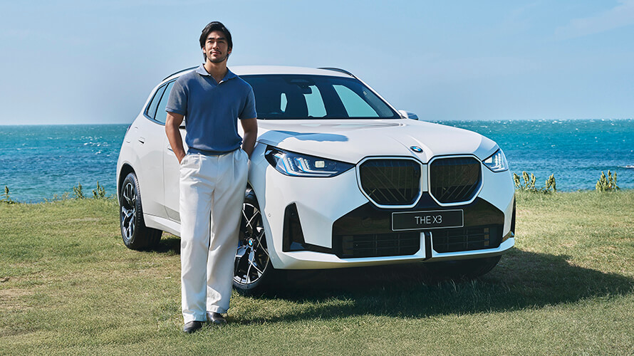 Justin Chien錢裕揚 用BMW X3為身心充飽再度迎向挑戰的自信動力! Justin Chien錢裕揚 用BMW X3為身心充飽再度迎向挑戰的自信動力!