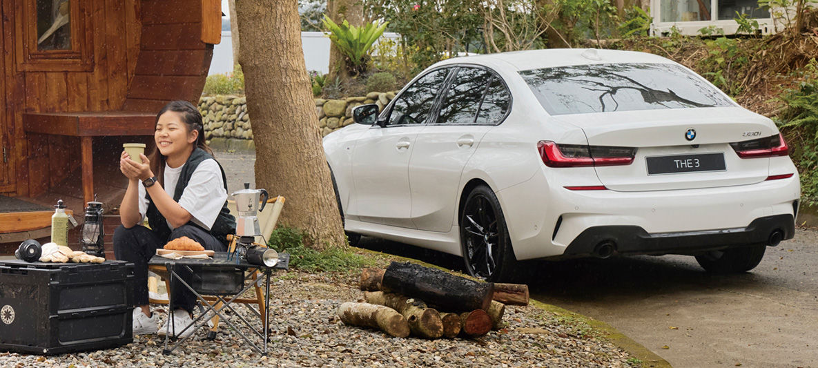 喜歡大自然的徐薇淩接觸露營活動，還添購了喜愛的設備，在比賽生活外選擇讓自己放鬆的模式