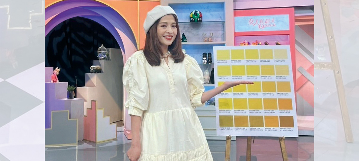 林葉亭在知名女性節目以造型達人角色分享穿搭心得