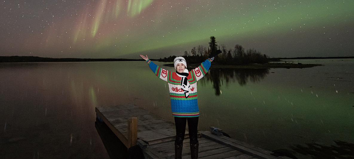 與先生結伴出國，9月加拿大的極光之旅也收入Vivian的旅遊清單中